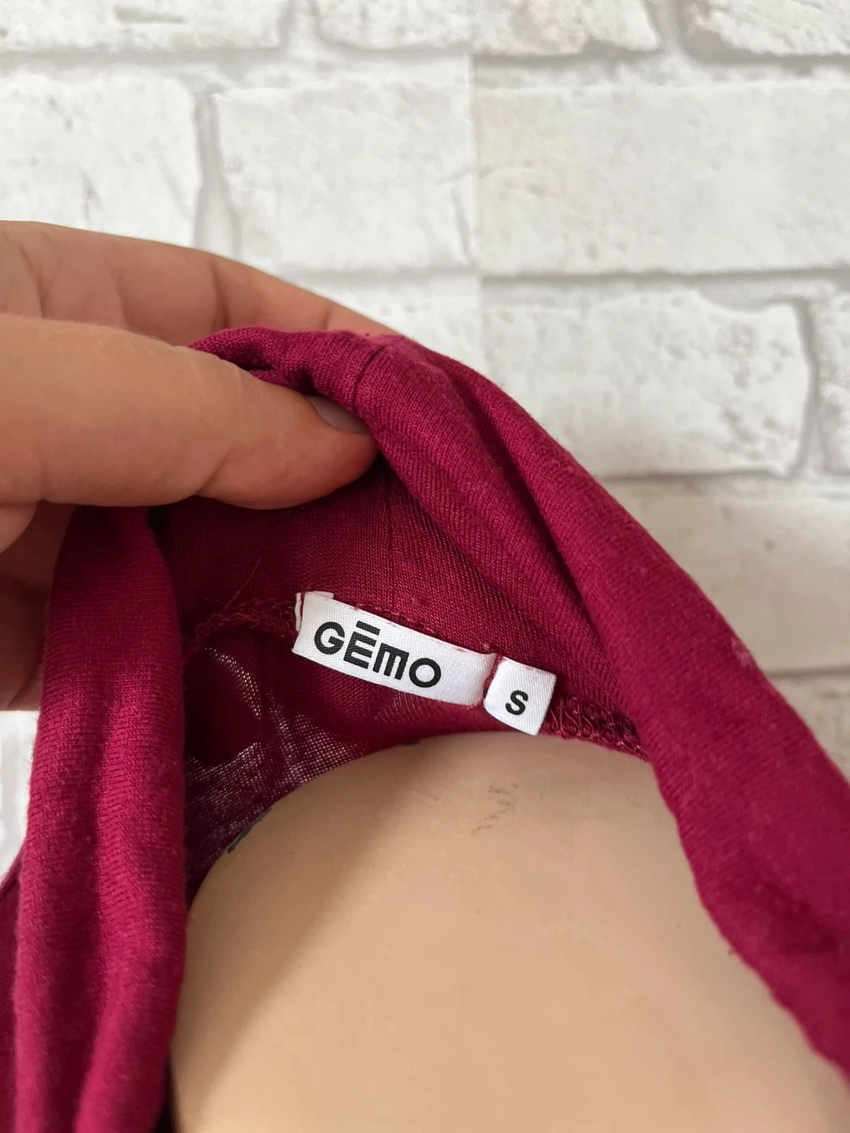 Top femme manches longues col roulé – Gémo – Taille 36 – photo 3